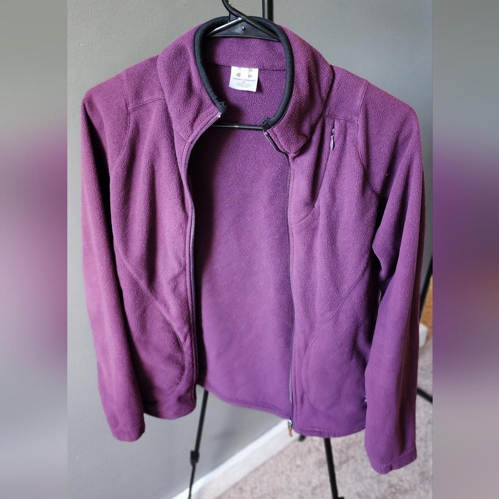 Under Armour Purple Fleece Jacket